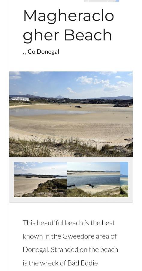 Ostan Gweedore Deluxe Apartments Bunbeg Luaran gambar